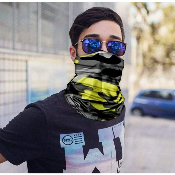 4 Pack Camo Balaclava Scarf Neck Face Gaiter Masks - Picture 4 of 7